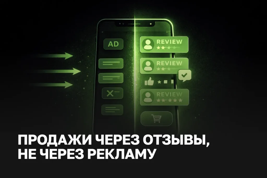 Продажи через отзывы и UGC | Маркетинг доверия 2026