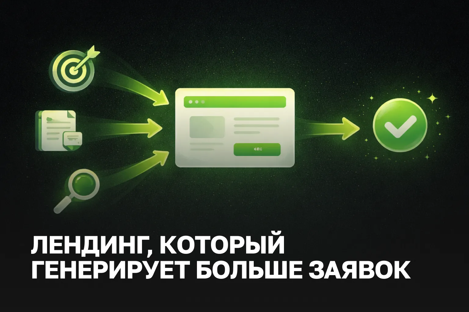 Создание лендинга для лидов | A/B тестирование и внедрение AI чатбота