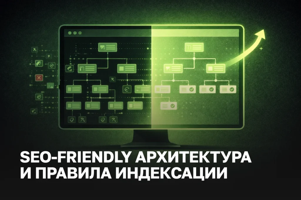 SEO архитектура сайта разработка | техническое SEO под ключ и оптимизация crawl budget