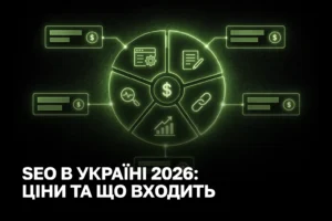 Скільки коштує SEO у 2026 році в Україні - ціна просування сайту та послуг SEO