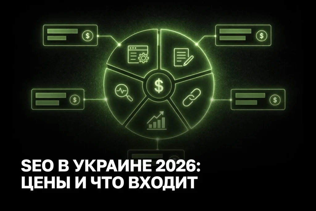 Сколько стоит SEO в 2026 году в Украине - цена продвижения сайта и услуг SEO