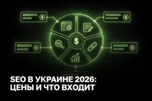 Сколько стоит SEO в 2026 году в Украине - цена продвижения сайта и услуг SEO
