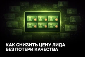 Как снизить стоимость лида без потери качества: практическая модель для роста ROI