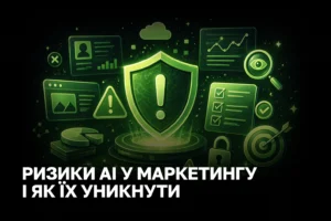 Ризики використання AI в маркетингу та як їх уникнути