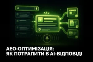 AEO-оптимізація: як потрапити у відповіді AI-пошуковиків та голосовий пошук у 2026 році