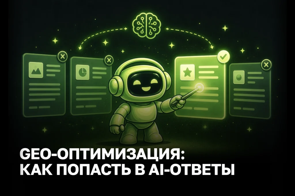 GEO оптимизация сайта под ChatGPT и Perplexity: как попасть в ответы AI-поиска в 2026