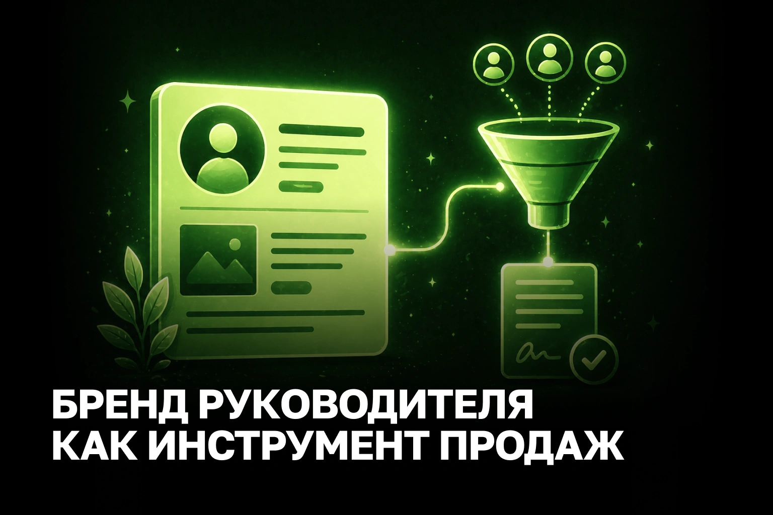 Персональный бренд руководителя в B2B: как влияет на продажи и окупаемость