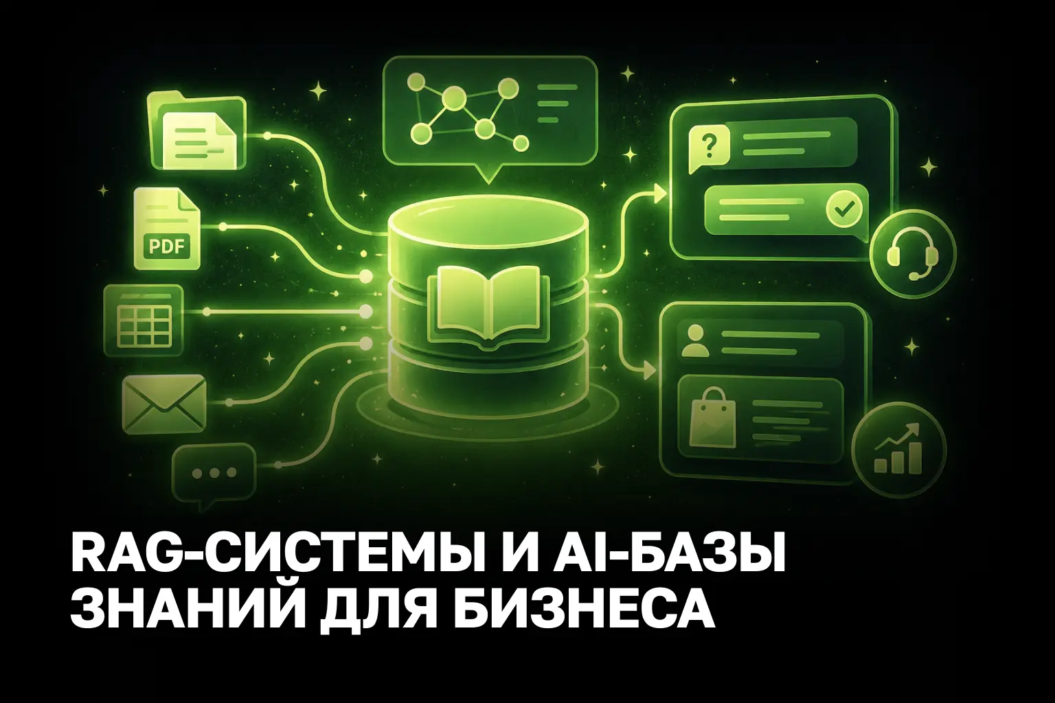 Внедрение RAG-систем для бизнеса: как AI-базы знаний повышают продажи