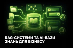 RAG-системи та внутрішні AI-бази знань: як із корпоративних даних зробити інструмент продажів та підтримки