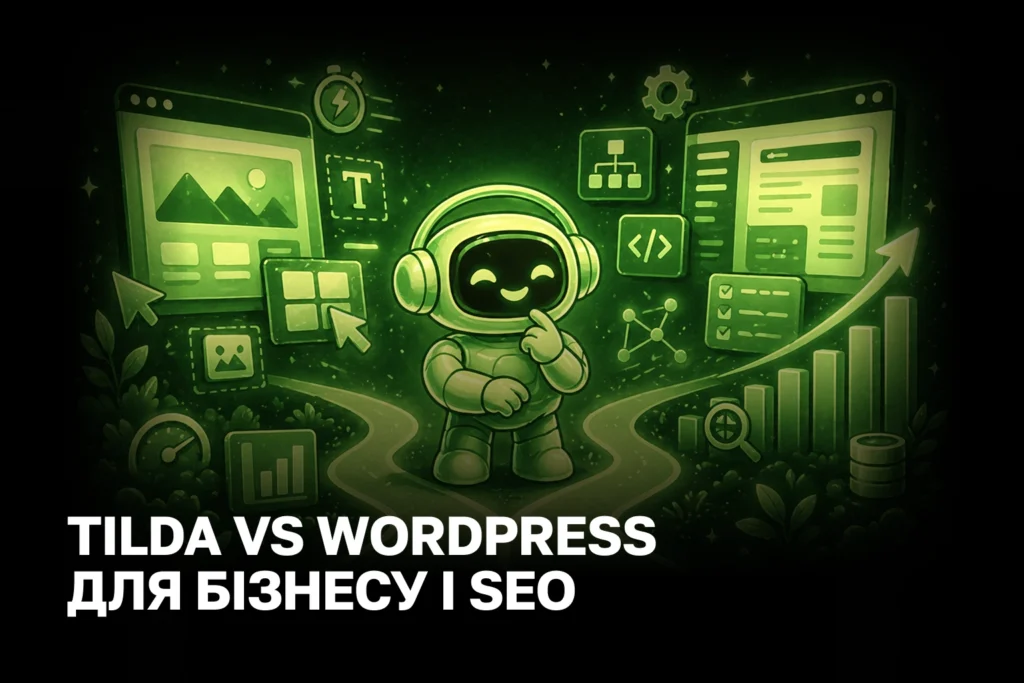 Tilda чи WordPress: яка платформа окупить сайт для бізнесу у 2026