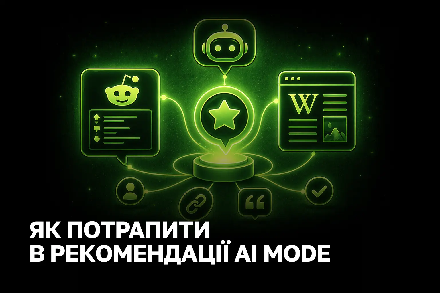 Як потрапити в рекомендації AI пошуку | IZIWEB