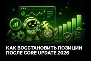 Как восстановить позиции после майского Core Update 2026: пошаговое руководство