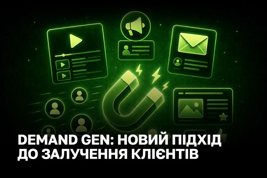 Demand gen кампанії для залучення клієнтів як знизити вартість ліда без таргетингу за інтересами