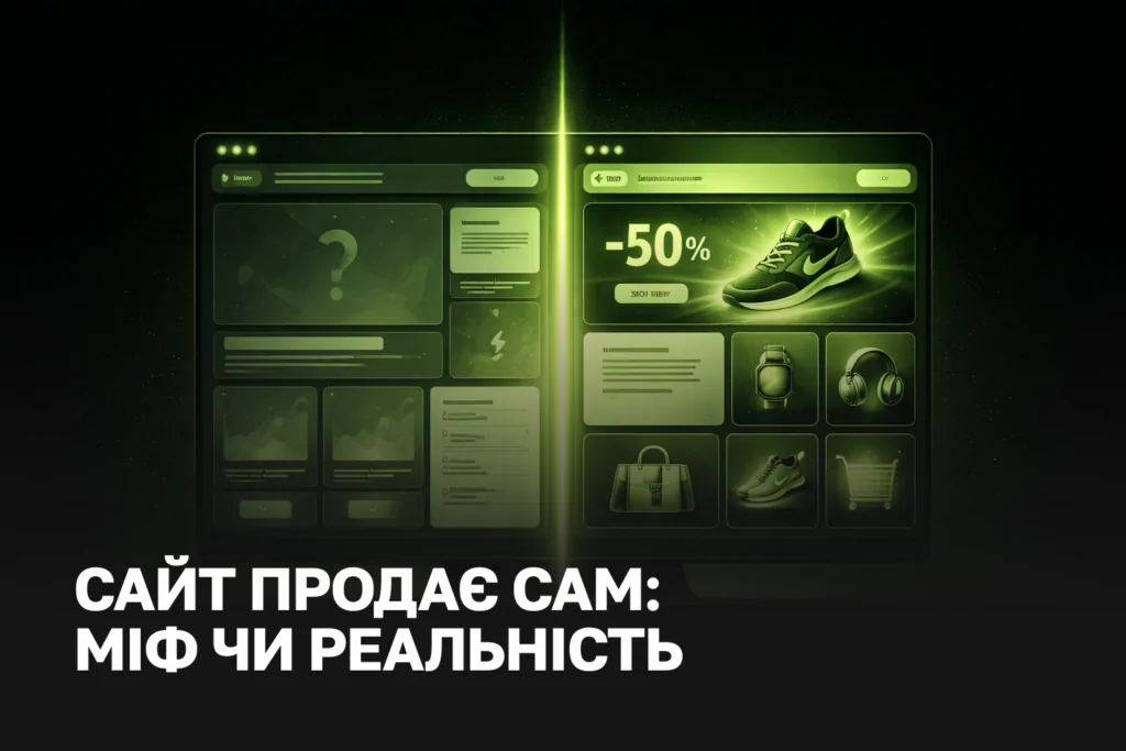 Створення продаючого сайту для бізнесу | розробка сайту для залучення клієнтів