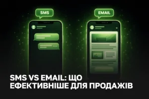 SMS розсилка послуги чи email розсилка послуги | Що ефективніше для повторних продажів