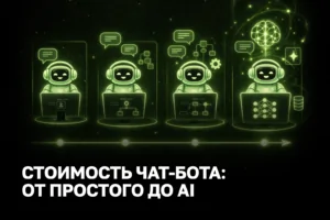 Стоимость разработки чат-бота 2026: цена создания AI-бота для бизнеса под ключ
