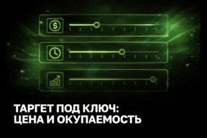 Таргетована реклама під ключ: ціна, терміни, окупність IZI WEB