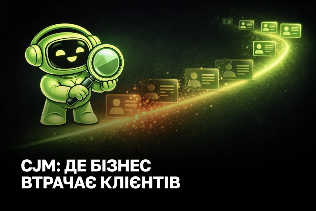 CJM-аудит, який показує, де бізнес втрачає заявки та продажі