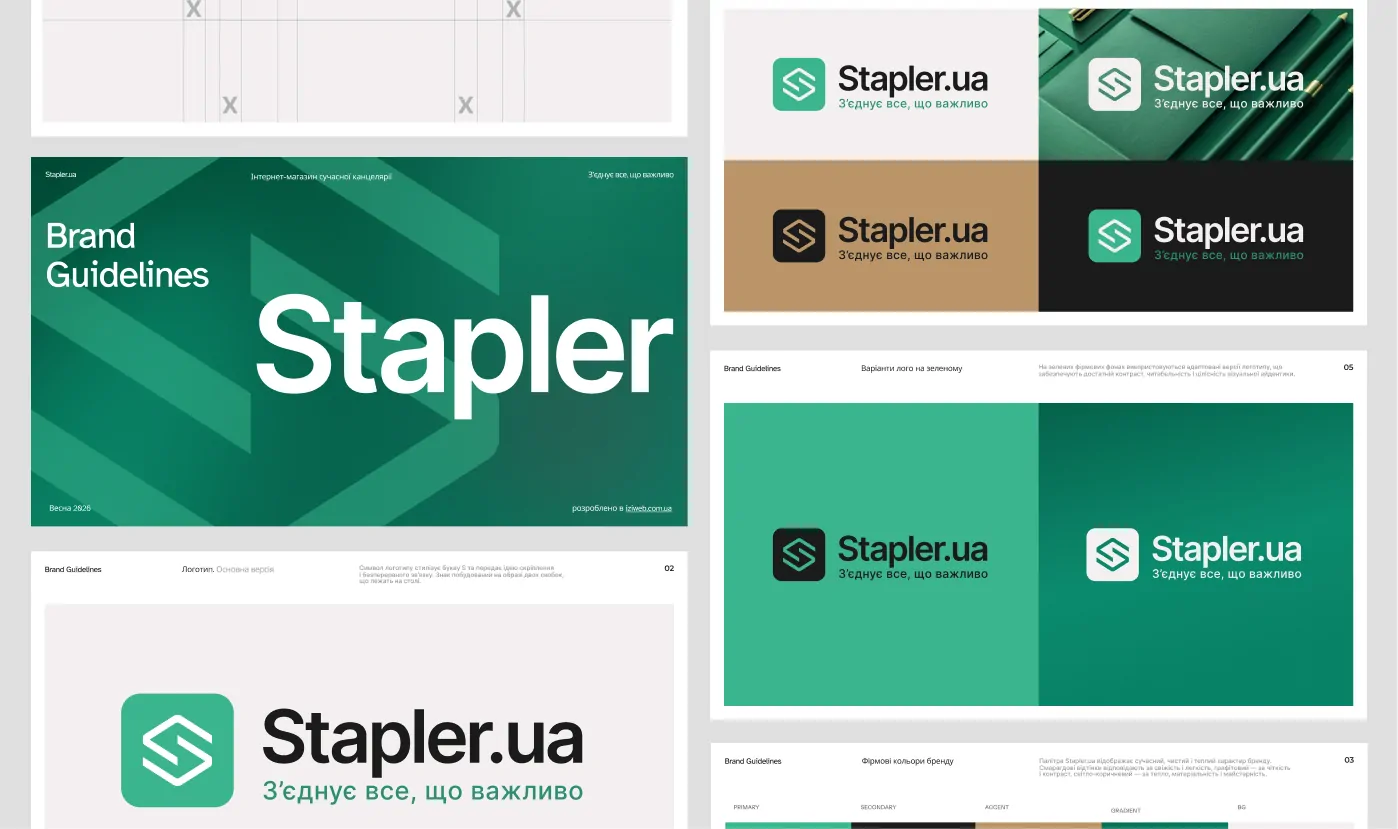 Stapler branding
