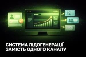 Система лідогенерації для бізнесу: як знизити залежність від одного каналу